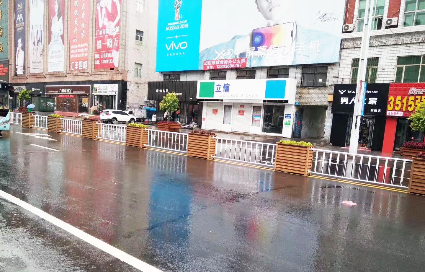 大連市政道路花箱